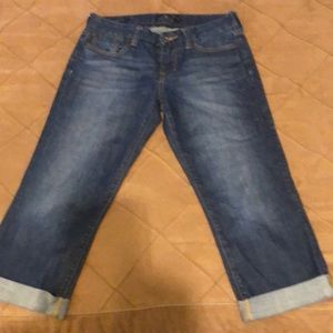 Lucky brand sweet jean crop jeans